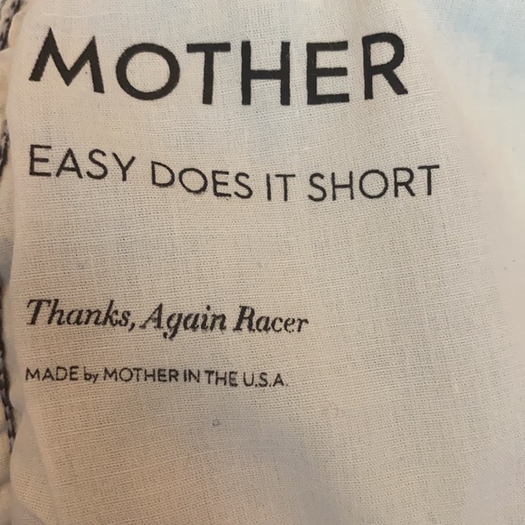 MOTHER Denim Short Easy Does It - Picture 9 of 9